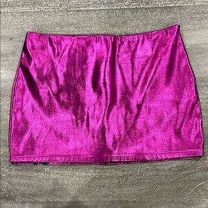 Barbie Core Hot Pink Fashion Nova Large Pencil Mini Skirt Night Out